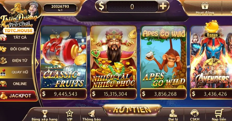 Slot Game với Jackpot khủng tại PK88